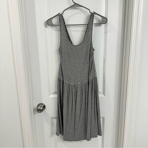 BCBGeneration Gray cross-back Dress
